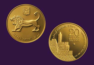 Israel Issues Its First Gold Bullion Coin: The Tower of David - CoinsWeekly