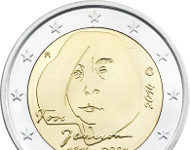 Artist Tove Jansson featured on Finnish two-euro commemorative coin