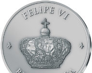 Royal Proclamation Medal Issued for Investiture of King Felipe VI