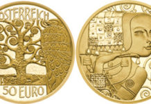 Austrian Mint’s Klimt and his Women named Coin of the Year 2015