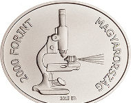 Hungarian Collector Coin for the Nobel Prize Winner Richárd Zsigmondy
