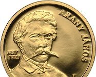 Hungarian coins devoted to poet Arany