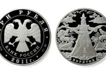 New commemorative coins issued by the Bank of Russia in April