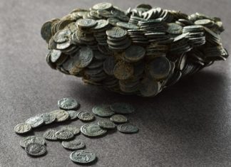 Seaton Down Hoard on display in Exeter