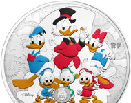 French coins honor Scrooge McDuck & Co.