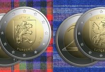 Latvia dedicates coins to Kurzeme and Latgale