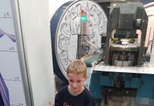 Six-year old mints the worldwide first coin in 2018