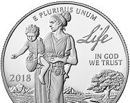 US Mint releases first coin in new platinum proof coin series