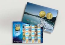 The Dead Sea. Commemorating the 63rd Anniversary of the State of Israel