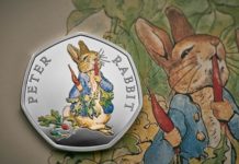 The Royal Mint’s Beatrix Potter bunny coin will return in 2018