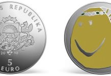 Latvia’s new collector coin “My Latvia” features a child’s drawing