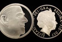 The Royal couple united – for the first time also on a coin