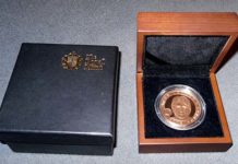 Unique John Lennon Gold Coin sells for an amazing GBP 60,000 (USD 96,600)
