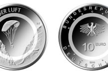 First-Strike Ceremony of 10 Euro Polymer Coin