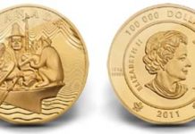 The Spirit of Haida Gwaii: 10 kilo coin of pure gold