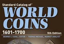 Standard Catalog of World Coins 1601-1700 Now Available
