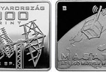 Coin commemorates first Hungarian satellite