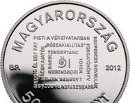 Hungarian coin honors the writer István Örkény