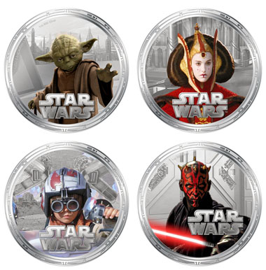 royal mint star wars coins