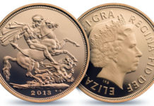 2013 Gold Proof Sovereign revealed