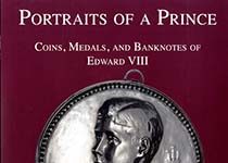 New book on coins, medals and banknotes featuring the portrait of Edward VIII