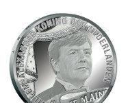 New Dutch coins on occasion of succession on the throne