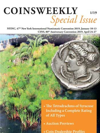 Coins Weekly Special 1/19 NYINC/ CSNS