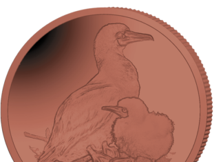 Red-Footed Booby Featured on New Red Titanium Coin
