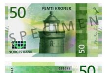 Release of New 50 And 500 Kroner Banknotes in Eighth Series