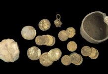Discovered Coin Hoard in Caesarea tells a story from the Age of Crusades