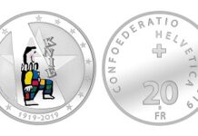 Allez Hopp Circus Knie – Allez Hopp Switzerland’s First Colored Coin