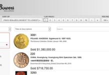 Stack’s Bowers Galleries Improved Auction Archives