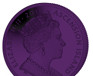 Regal Queen Triggerfish Swims onto New Titanium Coin
