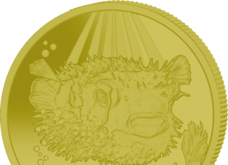 Porcupine Fish Appears on New Titanium Coin