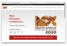 Website of Mint Directors Conference 2020 available