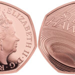 01a_Celebrating the Life of Stephen Hawking 2019 UK 50P Gold Proof Coin