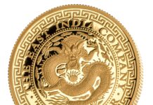 East India Company presents Chinese Trade Dollar