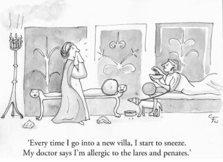 Recently, in a villa at the seaside …