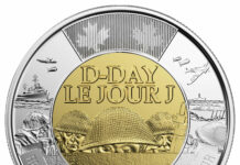 Canadian circulation coin honours Canadians who fought at D-Day