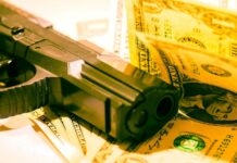 Armed robbery at Hallenbeck Coin Gallery