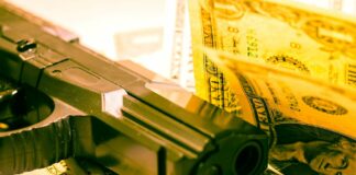 Armed robbery at Hallenbeck Coin Gallery