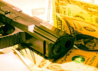 Armed robbery at Hallenbeck Coin Gallery