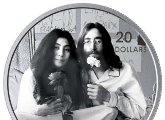 50 years “Give Peace a Chance” on Canadian coin