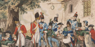 Handsome men for ‘Frau Hauptmannin’