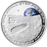 2019 – Moneta 5 Euro – 50° Anniversario dello sbarco dell’uomo s