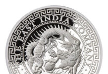 East India Company Issues Japanese Trade Dollar