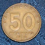 Foto 07, 50 Pfennig DDR VS 1949 und 1950