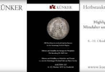 Künker’s Fall Auction in Films