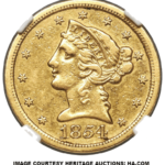 03_1854-S Half Eagle