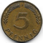 Foto 04, 5 Pfennig von 1949 VS